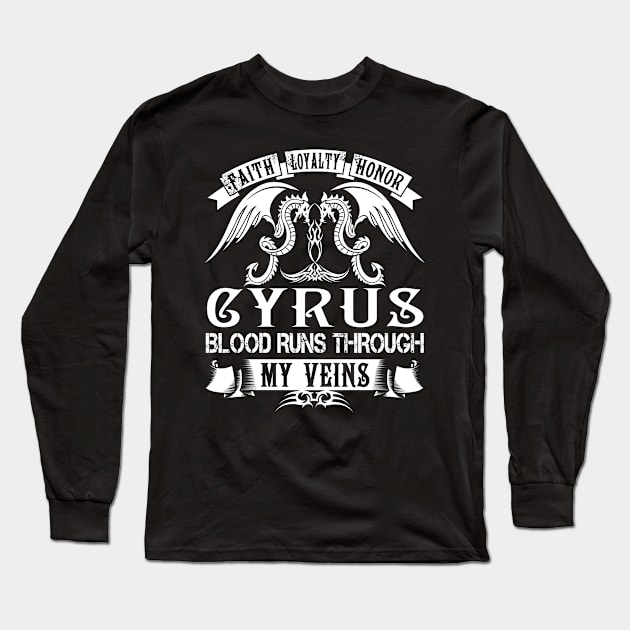 CYRUS Long Sleeve T-Shirt by DOmiti